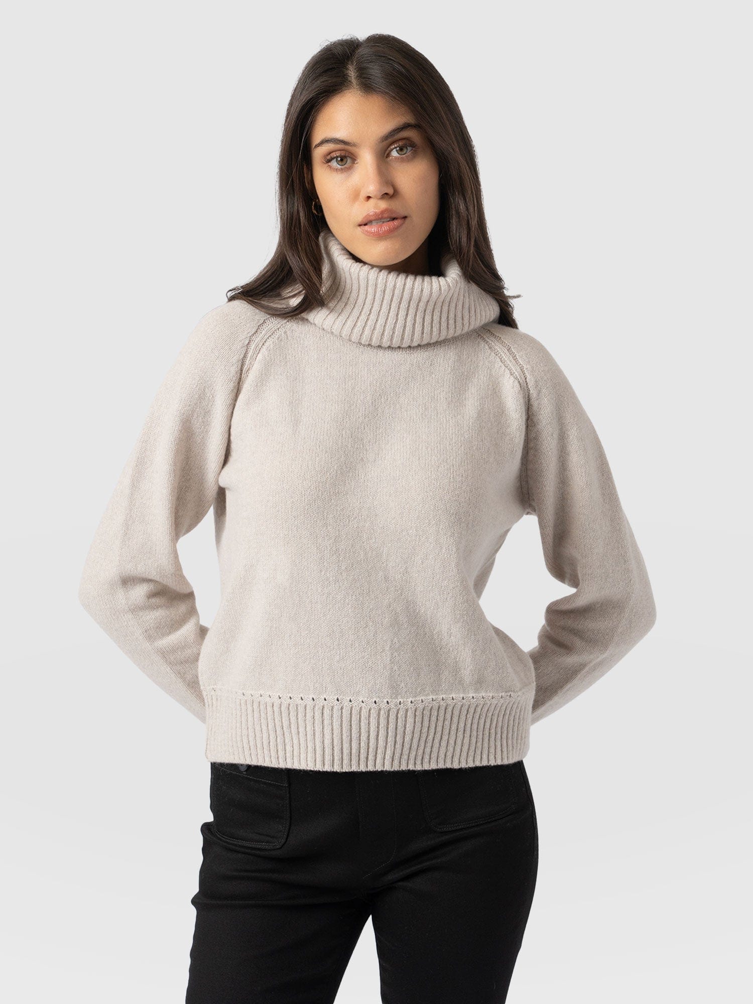 Oxford Cashmere Jumper - Cream